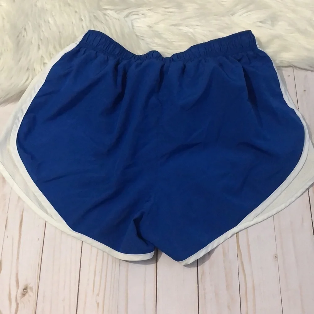 Nike Blue and White shorts size L